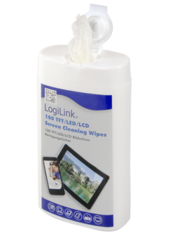 LogiLink Cleaning Wipes voor Beeldschermen 100st.