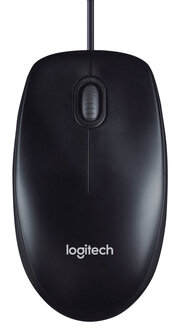 Logitech M90 Optical USB Zwart Retail