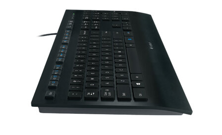 KB Logitech K280e voor Business Zwart bedraad OEM