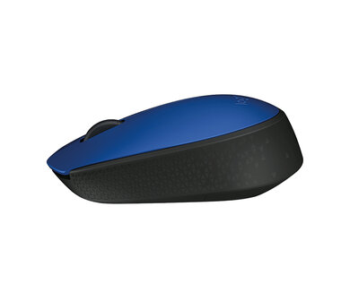 Logitech M171 Optical USB Blauw-Zwart Retail Wireless