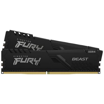 64GB DDR4/3200 CL16 (2x 32GB) Kingston FURY Beast Black