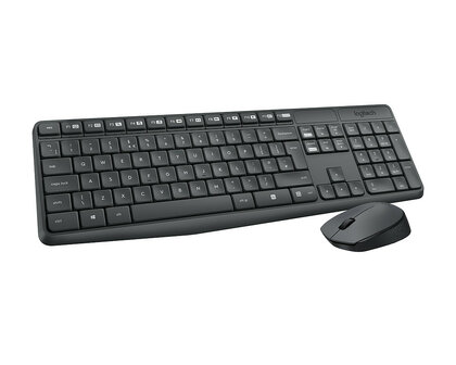 DT Logitech MK235 Zwart draadloos Retail