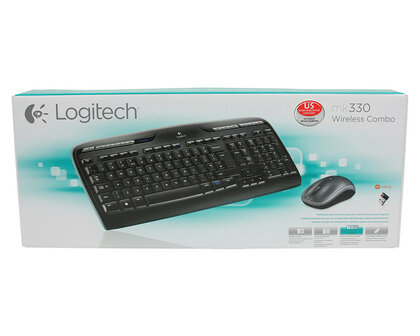 DT Logitech MK330 Zwart draadloos Retail