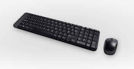 DT Logitech MK220 Zwart draadloos Retail