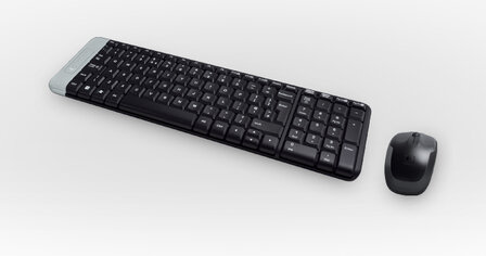 DT Logitech MK220 Zwart draadloos Retail