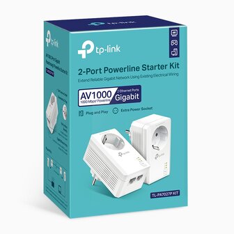 TP-Link Powerline 1000Mbps TL-PA7027P KIT 2st AV2