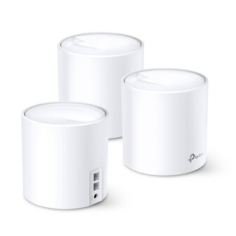 TP-Link Deco X60 2PSW 2400Mbps Gigabit Set van 3