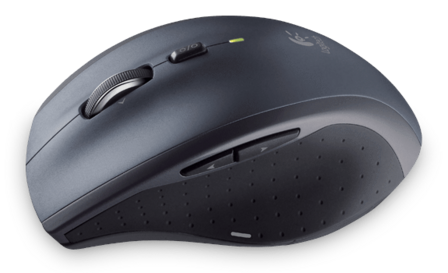 Logitech M705 Laser USB Zwart Retail Wireless