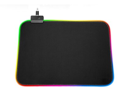 Mousepad R8 RS-02 Zwart RGB Gaming 250x350x3mm