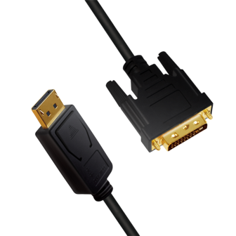 DisplayPort 1.2 --&gt; DVI-D 2.00m LogiLink