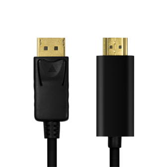 DisplayPort 1.2 --&gt; HDMI 3.00m 4K/30Hz LogiLink