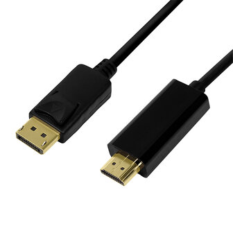 DisplayPort 1.2 --&gt; HDMI 1.00m 4K/30Hz LogiLink