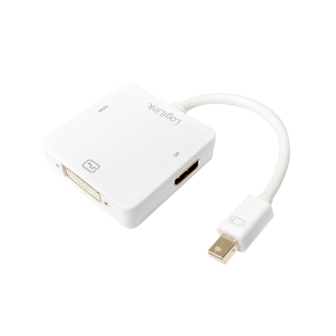 Adapter DisplayPort mini 1.2 --&gt; DVI-D/HDMI/DP LogiLink