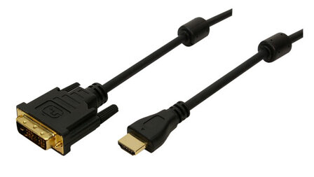 HDMI  DVI-D 3.00m LogiLink