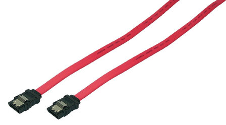 SATA LogiLink 0.50m 6GBs Rood