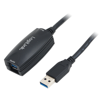 USB 3.0 A --> A 5.00m Verlenging LogiLink + versterker
