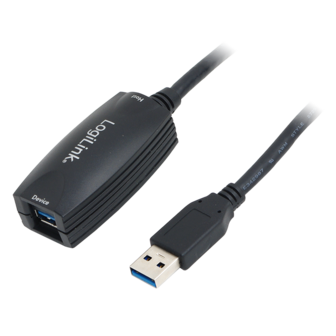 USB 3.0 A --&gt; A 5.00m Verlenging LogiLink + versterker