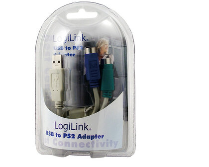Adapter USB --> 2xPS/2 LogiLink