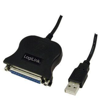 Adapter USB --&gt; Parallel 25-pin D-SUB LogiLink 1.50m