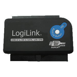 Adapter USB 3.0-A (M) --&gt; IDE en SATA LogiLink