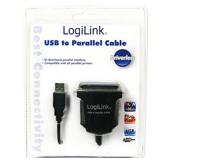 Adapter USB --&gt; Parallel 36-pin Centronics LogiLink 1.50