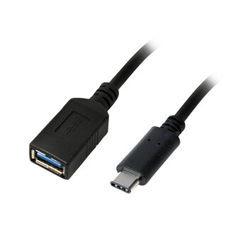 Adapter USB-C (M) --&gt; USB 3.0 (F) LogiLink