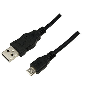 USB 2.0 A --&gt; micro B 1.80m LogiLink