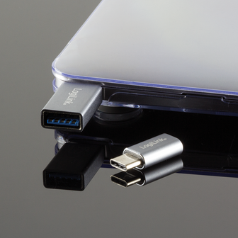 Adapter USB-C (M) --&gt; USB 3.0 (F) (Type A) Logilink