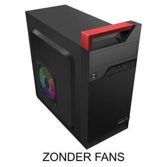 Power Train IK240710B - USB3.0/Midi/&micro;ATX/Zwart