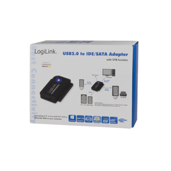 Converter USB 2.0 - Sata/IDE 2,5&quot; + 3.5&quot; LogiLink