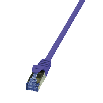 RJ45 1.50m Paars Cat6A S/FTP LogiLink