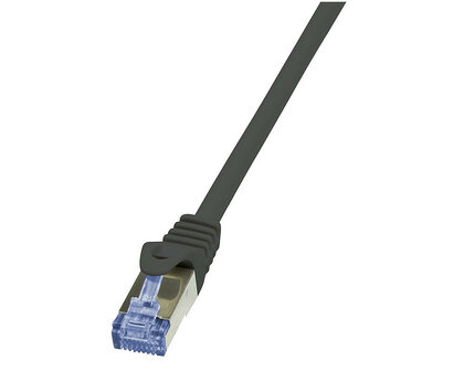 RJ45 7.50m Zwart Cat6A S/FTP LogiLink