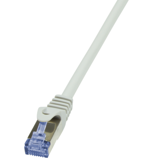 RJ45 3.00m Grijs Cat6A S/FTP LogiLink