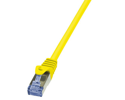 RJ45 1.00m Geel Cat6A S/FTP LogiLink