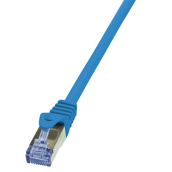 RJ45 1.00m Blauw Cat6A S/FTP LogiLink