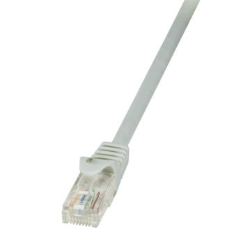 RJ45 1.00m Grijs Cat5e U/UTP LogiLink