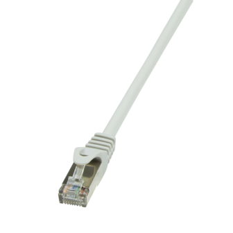 RJ45 15.00m Grijs Cat5e F/UTP LogiLink