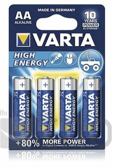 Varta High Energy batterij AA blister 4-stuks