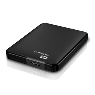 1,0TB WD Elements Portable 2,5&quot;/Zwart/USB 3.0