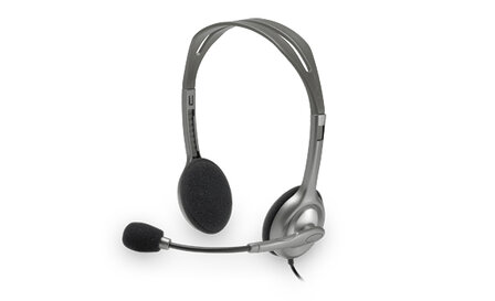 Logitech Stereo Headset H111 grijs