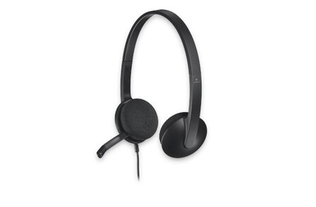 Logitech Stereo Headset H340 grijs