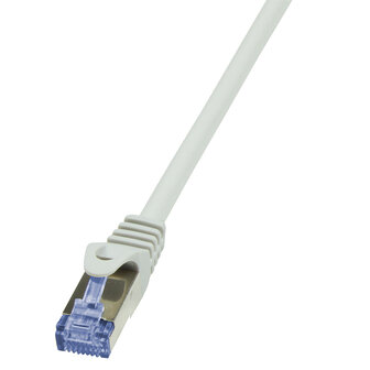 RJ45 2.00m Grijs Cat6A S/FTP LogiLink