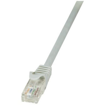 RJ45 5.00m Grijs Cat5e U/UTP LogiLink