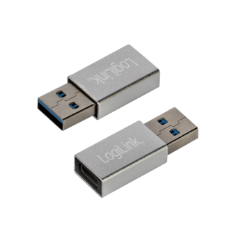 Adapter USB 3.2-A (M) --&gt; USB-C(F) LogiLink