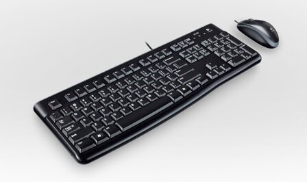 DE DT Logitech MK120 Zwart bedraad Retail