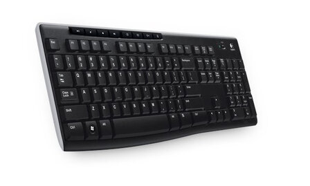 DE KB Logitech K270 Zwart draadloos Retail