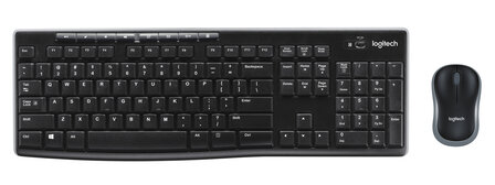 DE DT Logitech MK270 Zwart draadloos Retail