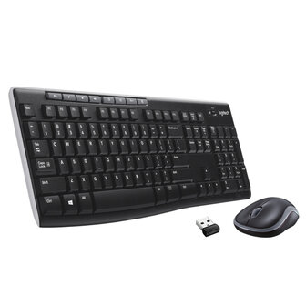 DE DT Logitech MK270 Zwart draadloos Retail