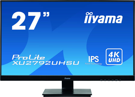 27&quot; Iiyama ProLite XU2792UHSU-B1 4K/DP/HDMI/VGA/IPS