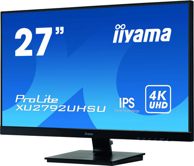 27&quot; Iiyama ProLite XU2792UHSU-B1 4K/DP/HDMI/VGA/IPS